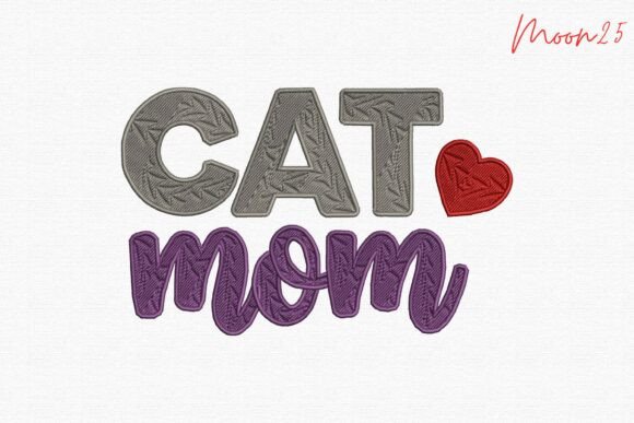 Cat Mom Love Heart: A Modern Typeface for Feline Enthusiasts