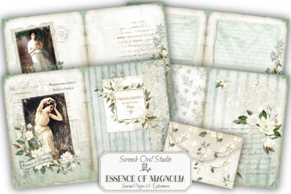 Embracing Soft Botanical Elegance: The Essence of Magnolia