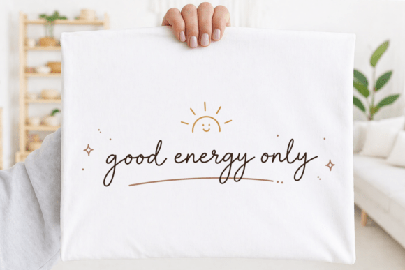 Good Energy Only: A Minimalist Design for Positive Projects