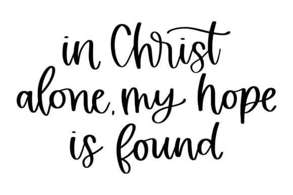 In Christ Alone My Hope Is Found: A Guide to Faith-Based SVG Design